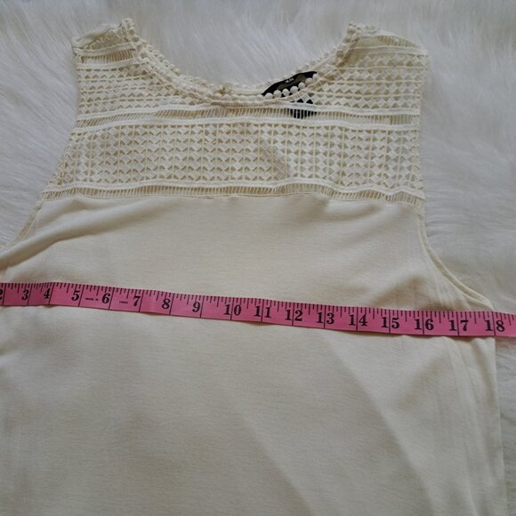 H&M Boho Crochet Sleeveless Top Size Large - Picture 9 of 10